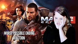 Everyone Dies Mass Effect 2 Worst Possible Ending Reaction  Mass Effect 2 [upl. by Edan355]