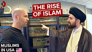 Islams Rise In America  Islamic Leader Explains 🇺🇸 [upl. by Slack374]