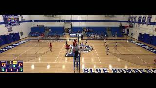 Palmerton HS vs Saucon Valley HS Girls Varsity Volleyball [upl. by Matilde]