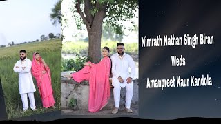 Nimrath Nathan Singh Biran Weds Amanpreet Kaur Kandola Wedding Ceremony Live By Brother Studio Apra [upl. by Gilcrest]