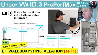 Elli WALLBOX mit Förderung und INSTALLATION buchen wie geht das Teil 1 nicht nur für den ID3 [upl. by Copp]