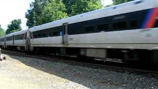 NJ transit Atlantic City Line train to Phila [upl. by Nerro]