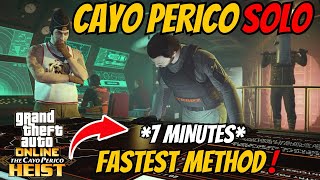 Cayo Perico Heist Solo FASTEST METHOD  Full Stealth  Elite Challenge Cayo Perico Heist Solo Guide [upl. by Monafo398]