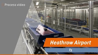 The World Of Vanderlande Heathrow Airport T5  Process video [upl. by Neely]