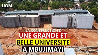 Découvrez la construction de la grande et belle université de mbujimayi financé par le Pdt FATSHI [upl. by Hamann]