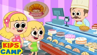 Pat A Cake Song 🍰 👨🏻‍🍳  KidsCamp Nursery Rhymes And Kids Songs [upl. by Camilla]