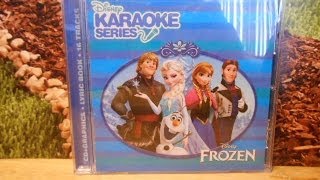 Review Of Frozen Karaoke SingALong CD [upl. by Sheepshanks508]