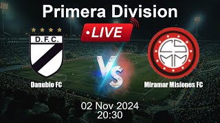 🔴 LIVE Danubio FC vs Miramar Misiones FC  Football Live Score  Uruguay Primera Division [upl. by Rubliw]