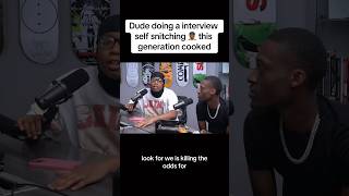 Vonoff1700 SELF SNITCHES on himself during interview vonoff1700 viral rap trending explore [upl. by Ramahs333]