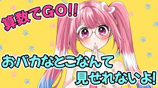 算数でGO 計算高い女めざします！！！！！ [upl. by Adlig]