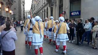 Processó de Corpus de Barcelona 2018 IV  Ball de Bastons del Seguici [upl. by Porter281]