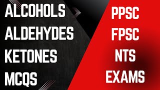 ALCOHOLS ALDEHYDES AND KETONES SOLVED MCQS WITH ANSWERS jhwconcepts711 [upl. by Kynthia364]