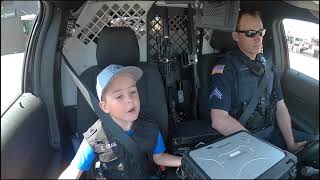 Coopers Wish to be a Police Officer  MakeAWish North Dakota [upl. by Retnuh]