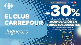 30 en juguetes con El Club Carrefour [upl. by Abad101]