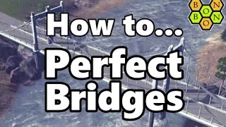 Cities Skylines  Guide to Perfect Bridges [upl. by Adnohsat]