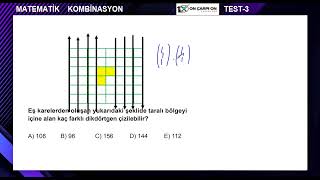 Kombinasyon Test 3 Soru 10 [upl. by Svoboda]