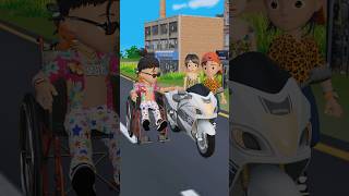 Gold Digger Girl on Hayabusa Bike  Gulli Bulli  Cartoon  granny  short  tmkoc  shortscomedy [upl. by Nosila]