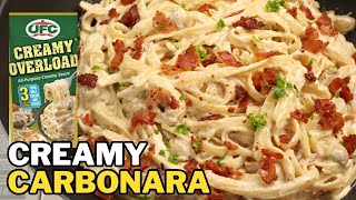 UFC Creamy Overload Carbonara Recipe [upl. by Etnaihc271]