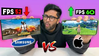 DISAPPOINTING GAMING TEST Samsung Galaxy S24 Ultra VS iPhone 15 Pro Max Gaming [upl. by Pedaias]