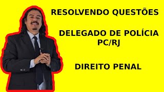 Resolvendo questões de concurso  prova Delegado de Polícia  PCRJ [upl. by Mattox]