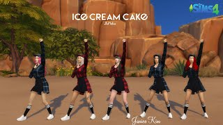 Red Velvet 레드벨벳  Ice Cream Cake  The Sims 4 dance cover 🎂 [upl. by Kcirdla]