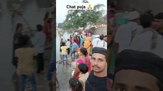 Chat puja 🙏🙏 patna ke ghat shortvideo viralshort [upl. by Rai]