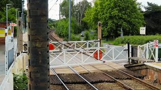 Elsenham Level Crossing Essex [upl. by Naujad]