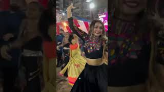 Garba Queen  Navratri Garba Lover  Gujarati Garba  Couple Garba  Garba Status garbalover [upl. by Ruosnam68]