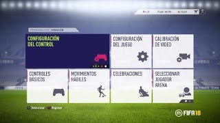 Configurar Controles De FIFA 18 Al Estilo De PES 2018 [upl. by Michael578]