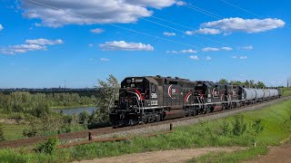 CN Wainwright and Vegreville Sub  June 5 and 6 2024 [upl. by Elyr]