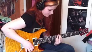 Hysteria Muse Guitar Cover  Amy Lewis [upl. by Notfilc]