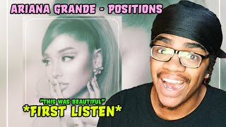 First Time Hearing Ariana Grande  POSITIONS Album Reaction [upl. by Eul]