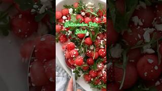 Watermelon Feta Salad 🍉🥗 [upl. by Nylrebma]