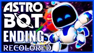 ASTRO BOT  Recolored Gameplay Walkthrough Ending 100 No Commentary PS5 [upl. by Celio539]