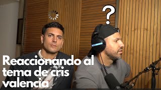 EL KUN AGUERO Y COSCU REACCIONAN EN VIVO A CRIS VALENCIA  YA NO VOLVERE ¿LES GUSTO [upl. by Asimaj]