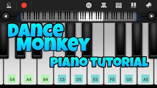 Dance Monkey Tutorial In Perfect Piano 🎹🎶  How to Play Dance Monkey In Perfect Piano [upl. by Annora742]