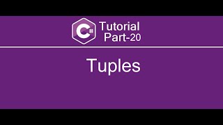 Tuples in C  C Tutorial Part  20 [upl. by Colp750]