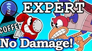 Cuphead Super Challenge  Wally Warbles in AVIARY ACTION 【 No Damage Expert Coffee  Super Only 】 [upl. by Aikemet]