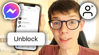 How To Unblock People On Messenger  Full Guide [upl. by Appleby914]