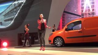 Emma Lanford Show IAA Hannover 2012 Mercedes Citan HD [upl. by Viquelia]