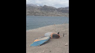 Lake Mohave Windfoiling [upl. by Liebowitz]