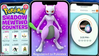 Shadow MEWTWO Raid Guide  100 IVs Weaknesses amp More  Pokémon GO [upl. by Eldnar668]