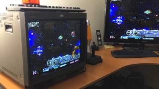 Emulator PC outputing RGB to Sony PVM [upl. by Cornelius798]