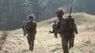 Live Fire Tactical Training with Officer Cadets of RMA Sandhurst [upl. by Dominus]