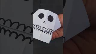 ¡Títere de Calavera en Origami para Halloween [upl. by Eng378]