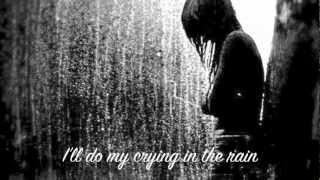 Aha  Crying in the Rain with lyrics [upl. by Asilet886]