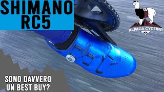 recensione scarpe Shimano RC5  bonus finale [upl. by Eerihs]