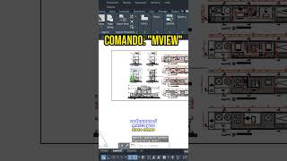 Crea tus viewport con MVIEW 👷🏽AutoCAD autocadtips [upl. by Boru137]