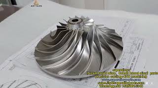 nickelbased superalloy machininginconel alloyscobalt alloy aerospace turbine engines components [upl. by Win]