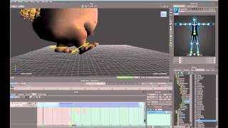 Looping Walk Cycle in MotionBuilder [upl. by Devonne]